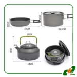 ست ظروف کمپسور 308